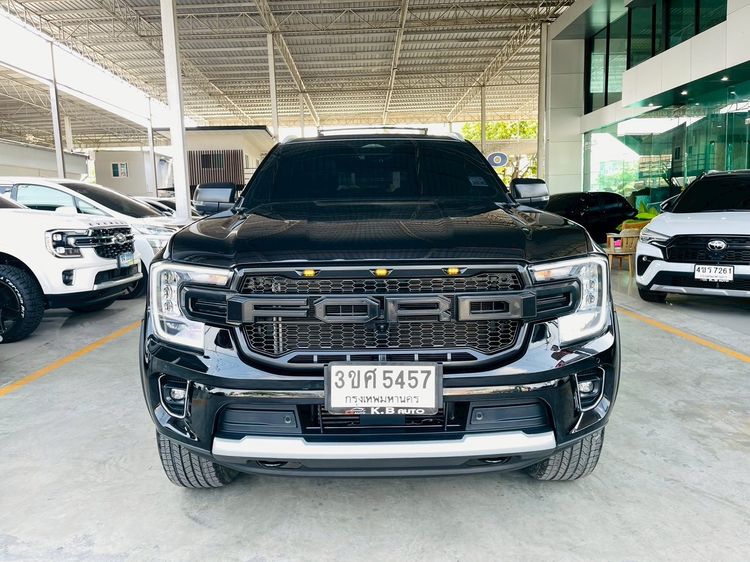 Ford Everest 2023 2.0 Titanium Plus Utility-car ดีเซล ไม่ติดแก๊ส เกียร์อัตโนมัติ ดำ รูปที่ 2