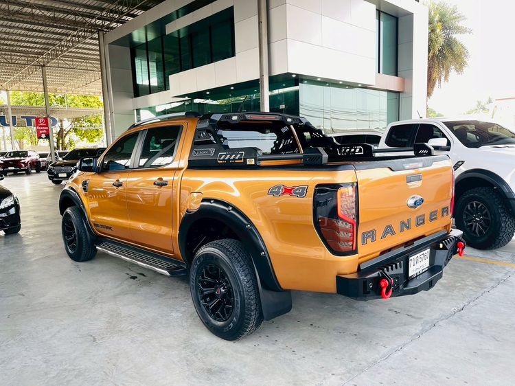 Ford Ranger 2019 2.0 Bi-Turbo 4WD Wildtrak Pickup ดีเซล ไม่ติดแก๊ส เกียร์อัตโนมัติ ส้ม รูปที่ 4