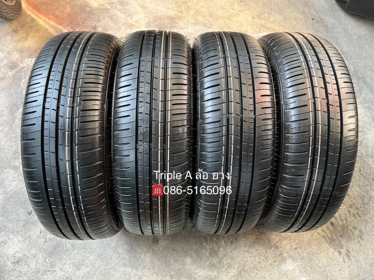 ✨ยางใหม่ป้ายแดง✨195-60-16 Dunlop🚩ปี 26🚩ใหม่กริ๊บ💖ถอดจาก🚗โชว์รูมรถ