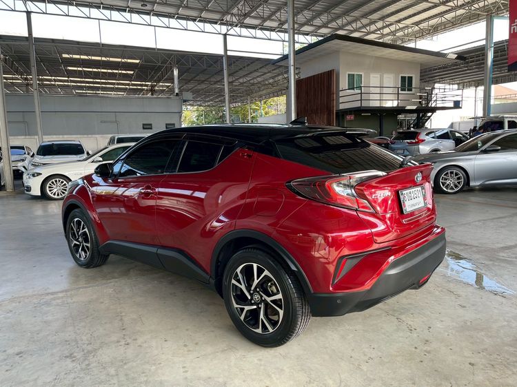 Toyota C-HR 2018 1.8 HV Hi Sedan ไฮบริด ไม่ติดแก๊ส เกียร์อัตโนมัติ แดง รูปที่ 4