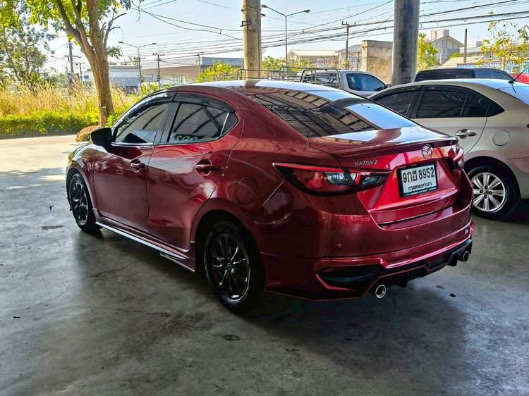 Mazda Mazda 2 2019 1.3 Skyactiv-G S Leather Sedan Sedan เบนซิน ไม่ติดแก๊ส เกียร์อัตโนมัติ แดง รูปที่ 4