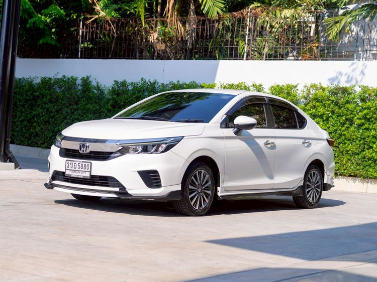Honda City 2023 1.0 SV Sedan เบนซิน ไม่ติดแก๊ส เกียร์อัตโนมัติ ขาว รูปที่ 3