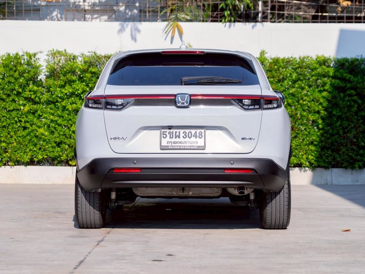 Honda HR-V 2024 1.5 e:HEV E Utility-car ไฮบริด ไม่ติดแก๊ส เกียร์อัตโนมัติ ขาว รูปที่ 4