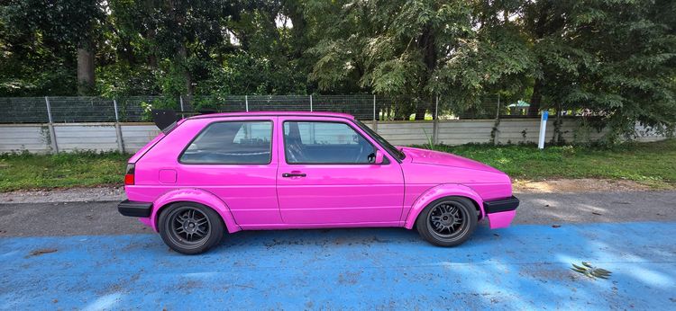 Volkswagen Golf 1995 2.0 GTI Sedan เบนซิน เกียร์ธรรมดา ชมพู รูปที่ 2