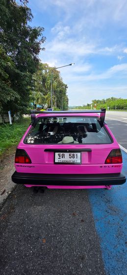 Volkswagen Golf 1995 2.0 GTI Sedan เบนซิน เกียร์ธรรมดา ชมพู รูปที่ 3