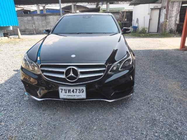รถ Mercedes-Benz E-Class E300 2.2 BlueTEC Hybrid AMG Dynamic สี ดำ