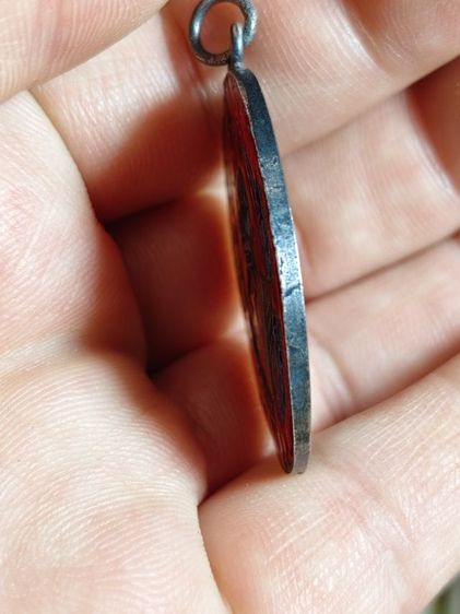 หลวงพ่อฉุยเนื้อเงินลงยา รูปที่ 3