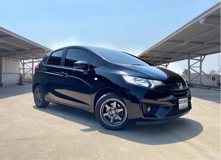 Honda Jazz 2015 1.5 S i-VTEC Sedan เบนซิน ไม่ติดแก๊ส เกียร์อัตโนมัติ ดำ รูปที่ 3