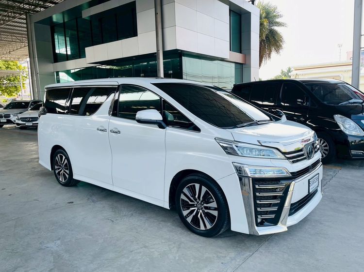 Toyota Vellfire 2017 2.5 Z G Edition Van เบนซิน ไม่ติดแก๊ส เกียร์อัตโนมัติ ขาว รูปที่ 2