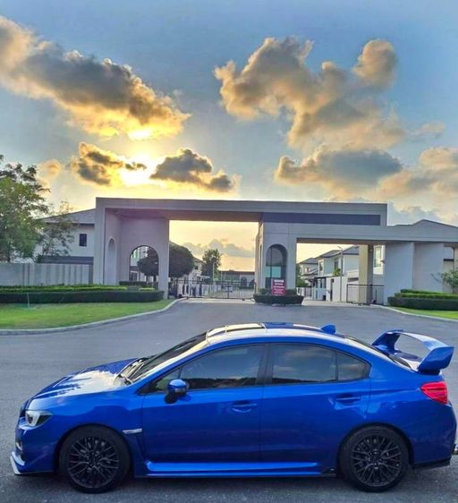 Subaru Impreza 2015 2.5 WRX STi 4WD Sedan เบนซิน เกียร์ธรรมดา น้ำเงิน รูปที่ 2