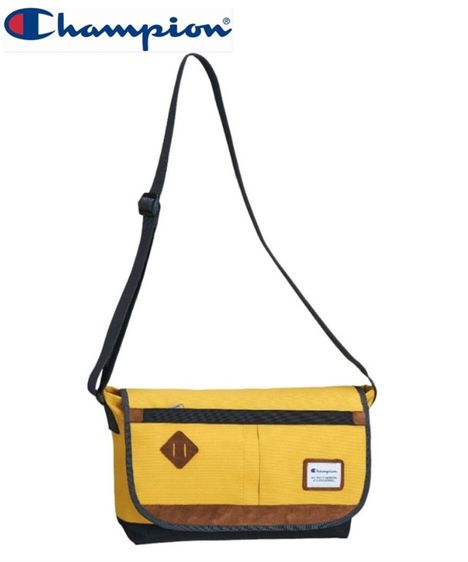 กระเป๋าสะพายข้างยี่ห้อ Champion Shoulder Bag 2 way- Yellow ซื้อจากญี่ปุ่น รูปที่ 12