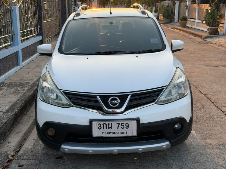 Nissan Livina 2014 1.6 V Utility-car เบนซิน ไม่ติดแก๊ส เกียร์อัตโนมัติ ขาว รูปที่ 2