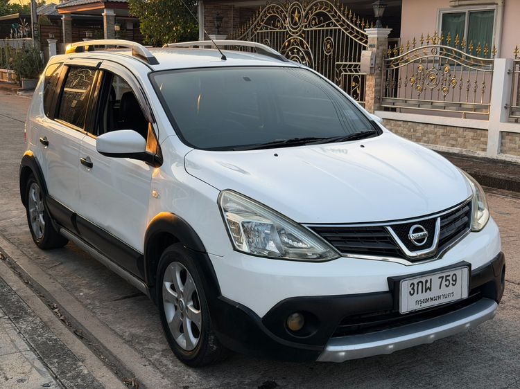 Nissan Livina 2014 1.6 V Utility-car เบนซิน ไม่ติดแก๊ส เกียร์อัตโนมัติ ขาว รูปที่ 3