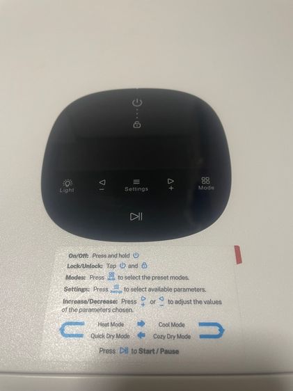 ตู้เป่าขนเเมว ยี่ห้อ PANDO PET DRYER ROOM PD50 WHITE   รูปที่ 4