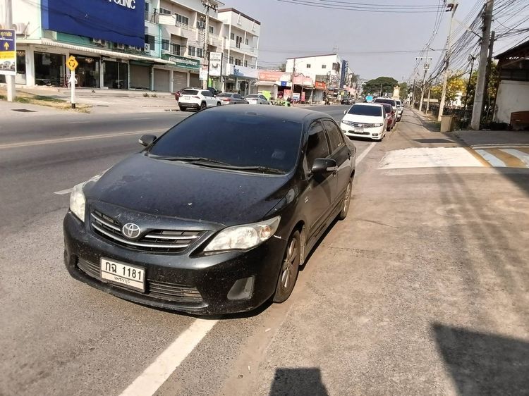 Toyota Altis 2013 1.6 E Sedan เบนซิน ไม่ติดแก๊ส เกียร์อัตโนมัติ ดำ รูปที่ 2