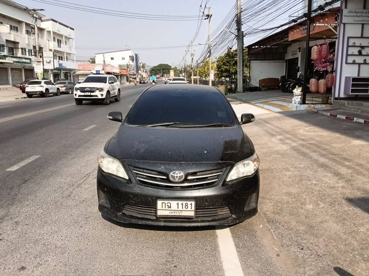 รถ Toyota Altis 1.6 E สี ดำ