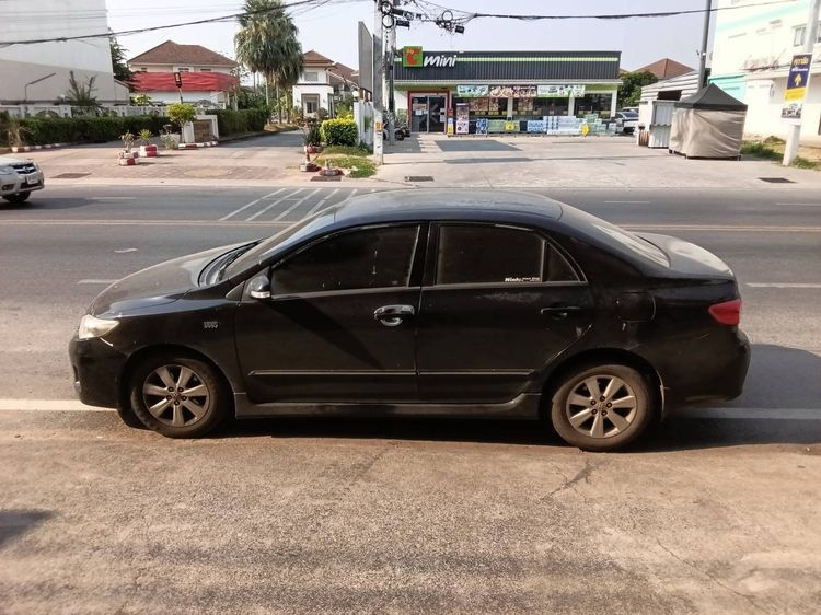 Toyota Altis 2013 1.6 E Sedan เบนซิน ไม่ติดแก๊ส เกียร์อัตโนมัติ ดำ รูปที่ 4