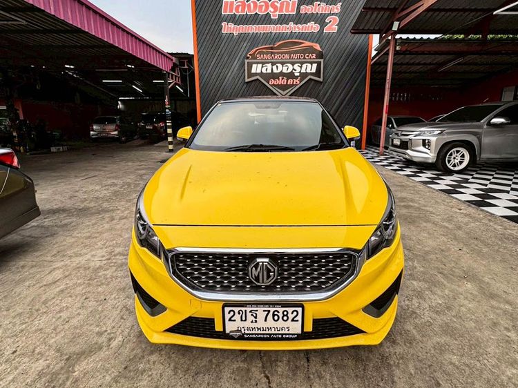 MG MG3 2021 1.5 D Sedan เบนซิน ไม่ติดแก๊ส เกียร์อัตโนมัติ เหลือง รูปที่ 2