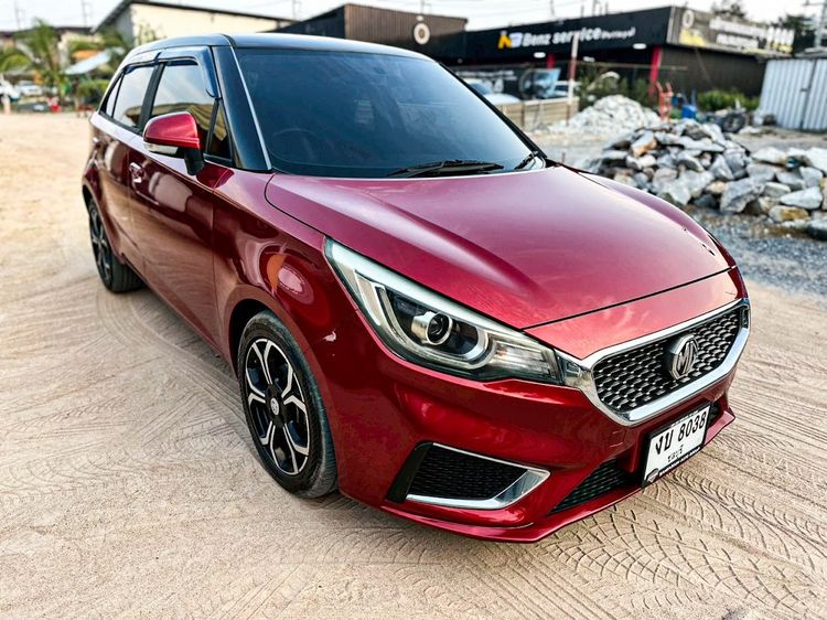 MG MG3 2018 1.5 X Sedan เบนซิน ไม่ติดแก๊ส เกียร์อัตโนมัติ แดง รูปที่ 3