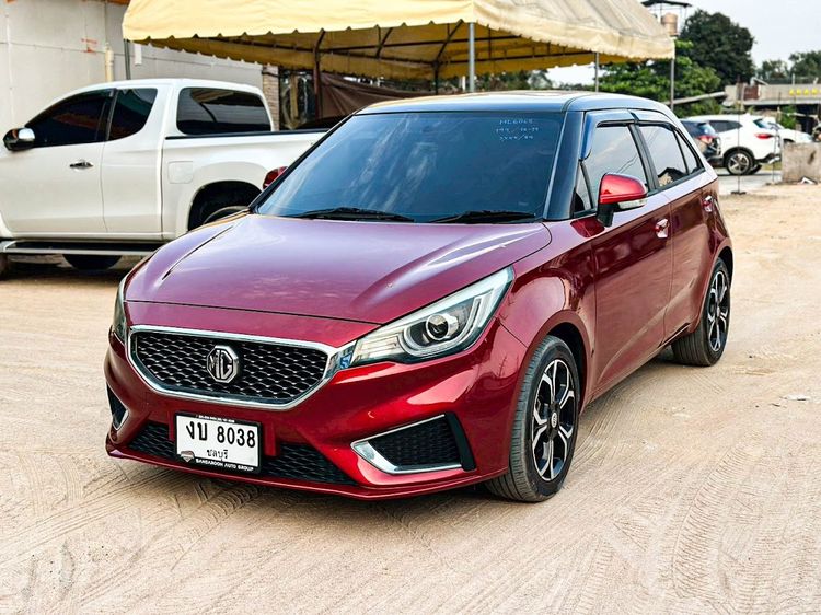 รถ MG MG3 1.5 X สี แดง