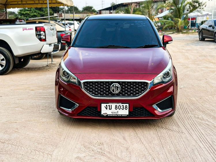 MG MG3 2018 1.5 X Sedan เบนซิน ไม่ติดแก๊ส เกียร์อัตโนมัติ แดง รูปที่ 2