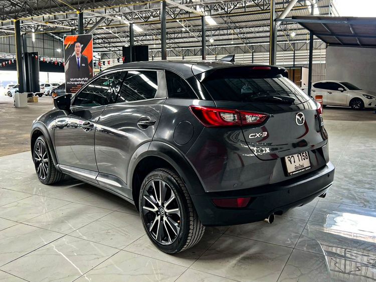 Mazda CX-3 2017 2.0 S Sedan เบนซิน ไม่ติดแก๊ส เกียร์อัตโนมัติ เทา รูปที่ 3