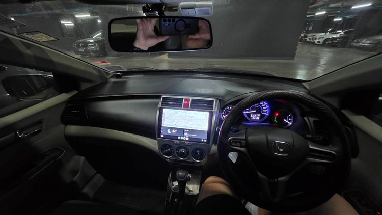 Honda City 2013 1.5 S CNG Sedan เบนซิน NGV เกียร์อัตโนมัติ เทา รูปที่ 2
