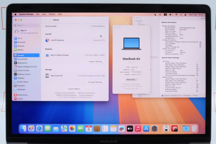 Macbook Air M1 13" 8-256GB  - ID26040038 รูปที่ 3