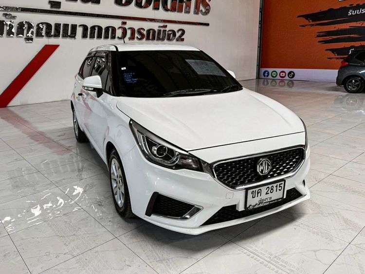 MG MG3 2021 1.5 D Sedan เบนซิน ไม่ติดแก๊ส เกียร์อัตโนมัติ ขาว รูปที่ 3