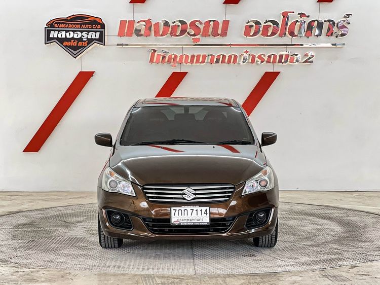 Suzuki Ciaz 2017 1.2 GL Sedan เบนซิน ไม่ติดแก๊ส เกียร์อัตโนมัติ น้ำตาล รูปที่ 2