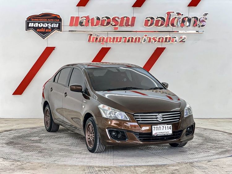 Suzuki Ciaz 2017 1.2 GL Sedan เบนซิน ไม่ติดแก๊ส เกียร์อัตโนมัติ น้ำตาล รูปที่ 3