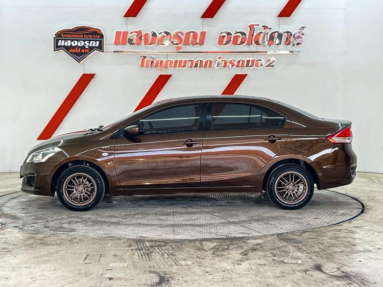Suzuki Ciaz 2017 1.2 GL Sedan เบนซิน ไม่ติดแก๊ส เกียร์อัตโนมัติ น้ำตาล รูปที่ 4