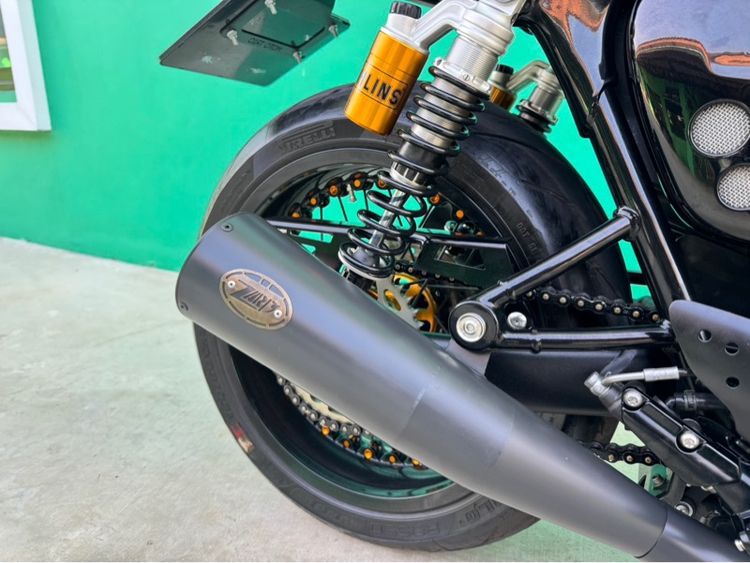 Triumph Thruxton R 1200 สีเทา ปี2016แต่งเต็มระบบ รูปที่ 9