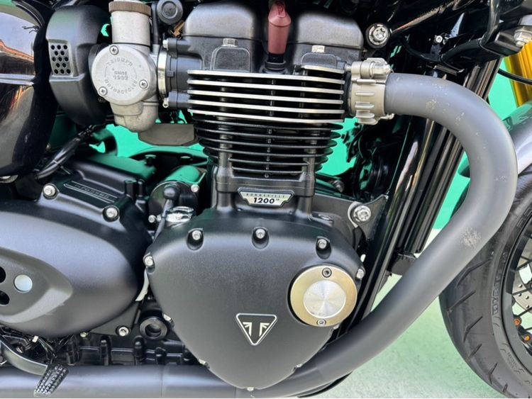 Triumph Thruxton R 1200 สีเทา ปี2016แต่งเต็มระบบ รูปที่ 6