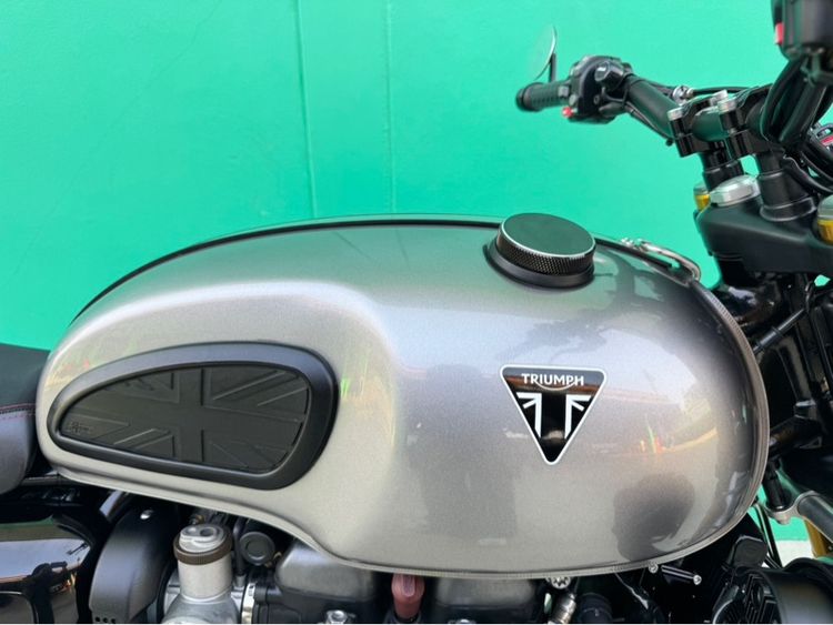 Triumph Thruxton R 1200 สีเทา ปี2016แต่งเต็มระบบ รูปที่ 4