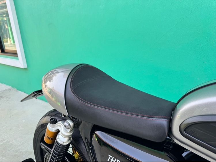 Triumph Thruxton R 1200 สีเทา ปี2016แต่งเต็มระบบ รูปที่ 5