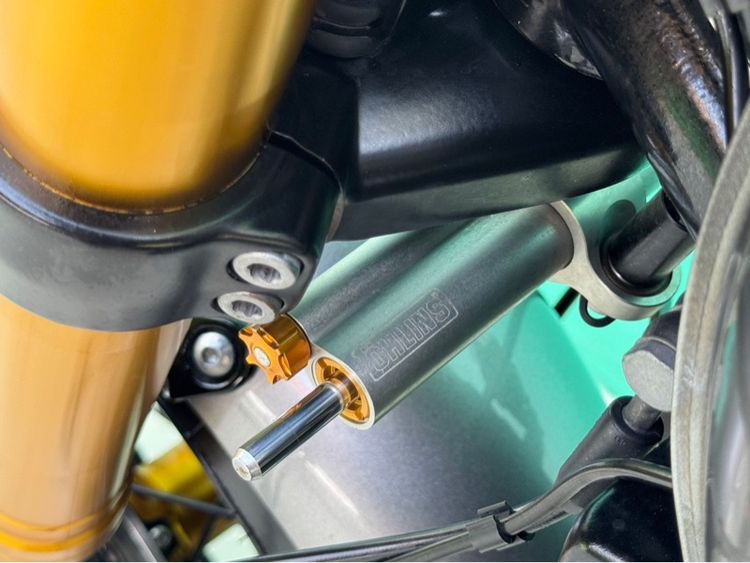 Triumph Thruxton R 1200 สีเทา ปี2016แต่งเต็มระบบ รูปที่ 14