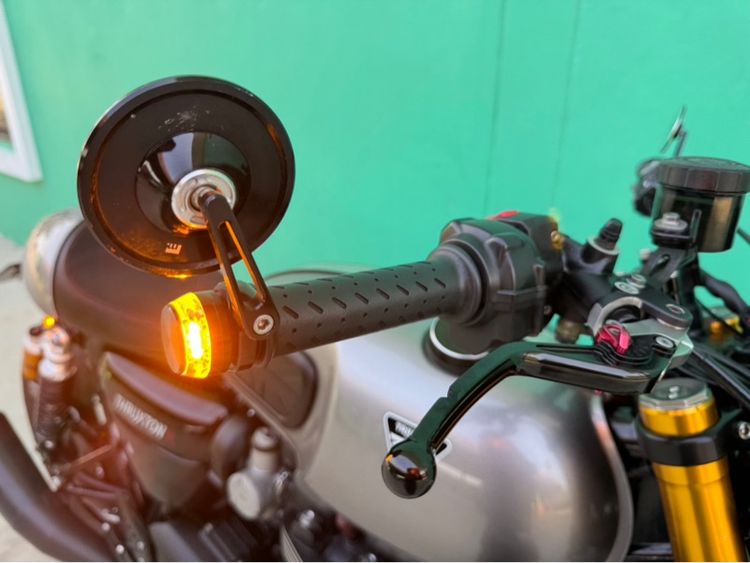 Triumph Thruxton R 1200 สีเทา ปี2016แต่งเต็มระบบ รูปที่ 11