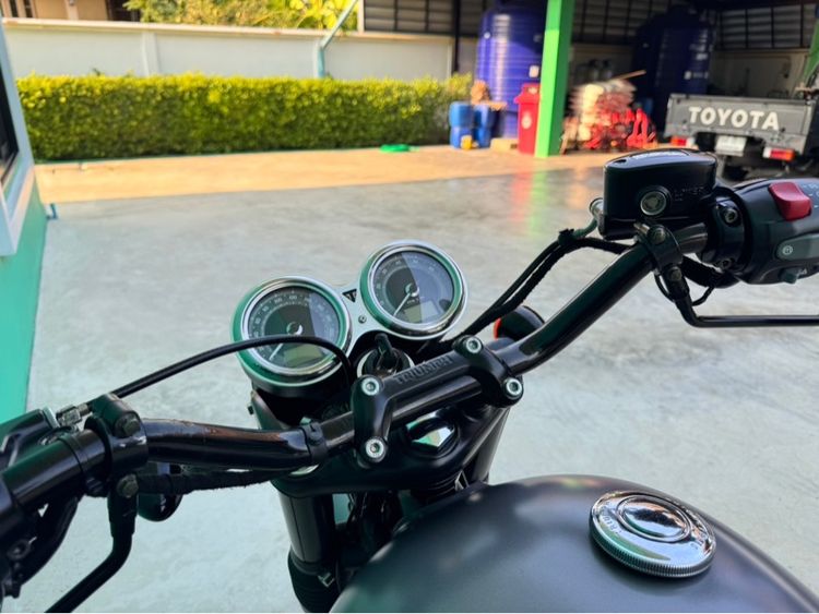 Triumph T120 black สีเทา ปี2018  รูปที่ 13