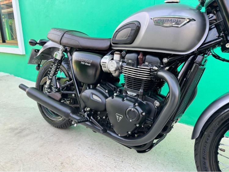 Triumph T120 black สีเทา ปี2018  รูปที่ 9