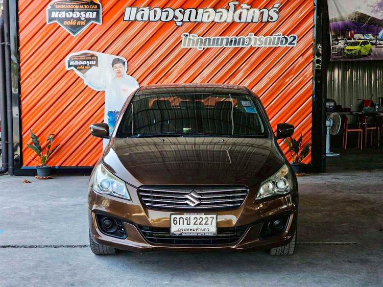 Suzuki Ciaz 2016 1.2 GL Sedan เบนซิน ไม่ติดแก๊ส เกียร์อัตโนมัติ น้ำตาล รูปที่ 2