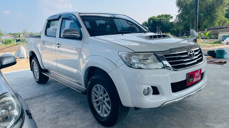 Toyota Hilux Vigo Champ 2012 Double Cab 3.0 G Prerunner Pickup ดีเซล เกียร์อัตโนมัติ ขาว
