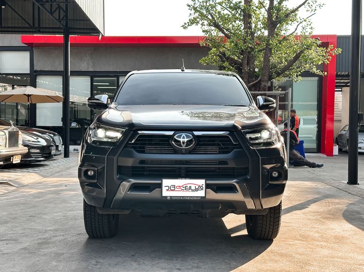 Toyota Hilux Revo 2023 2.4 Prerunner High Pickup ดีเซล เกียร์ธรรมดา เทา รูปที่ 2