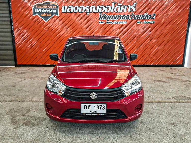 Suzuki Celerio 2021 1.0 GL Sedan เบนซิน ไม่ติดแก๊ส เกียร์อัตโนมัติ แดง รูปที่ 2