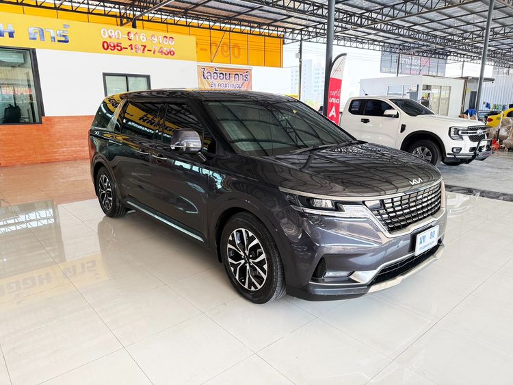 Kia Carnival 2022 2.2 EX Van ดีเซล ไม่ติดแก๊ส เกียร์อัตโนมัติ เทา รูปที่ 3