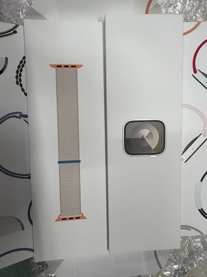 Apple  Watch Series 9 45mm(GPS) Aluminum สีเงิน  ครบกล่อง ใหม่ ไม่แกะกล่อง รูปที่ 2