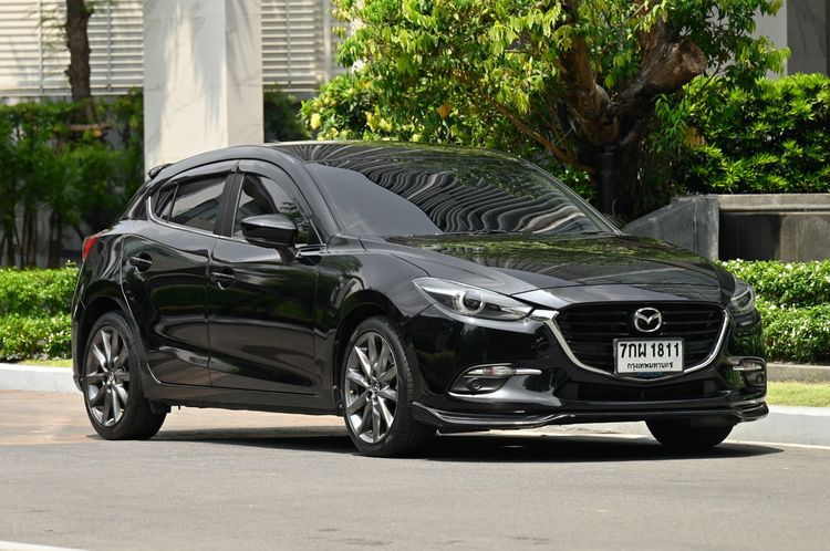 Mazda Mazda3 2018 2.0 S Sports Sedan เบนซิน ไม่ติดแก๊ส เกียร์อัตโนมัติ ดำ รูปที่ 2