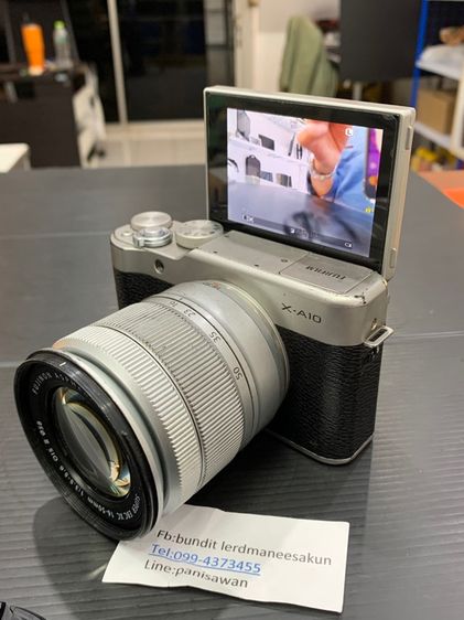 กล้อง Fuji xa10 สีดำ เลนส์ 16-50 ois ii ใช้งานปกติ 5,500 บาท  รูปที่ 2