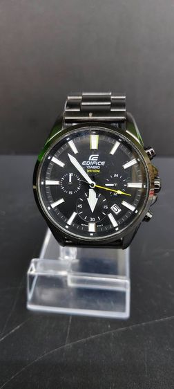 ดำ Casio Edifice EFV-510DX Chronograph WR100M สายสแตนเลส สีดํา ของแท้