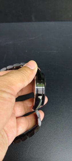 Casio Edifice EFV-510DX Chronograph WR100M สายสแตนเลส สีดํา ของแท้ รูปที่ 8